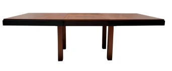 Art Deco Modernist Extending Dining Room Table by Toko v/d Pol Semarang, 1920s